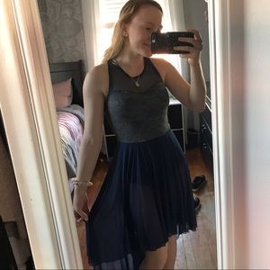 Navy blue dance costume!